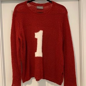 Wooden ships knit sweater